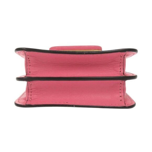 VALENTINO GARAVANI Pink Leather Shoulder Bag - Picture 4 of 10